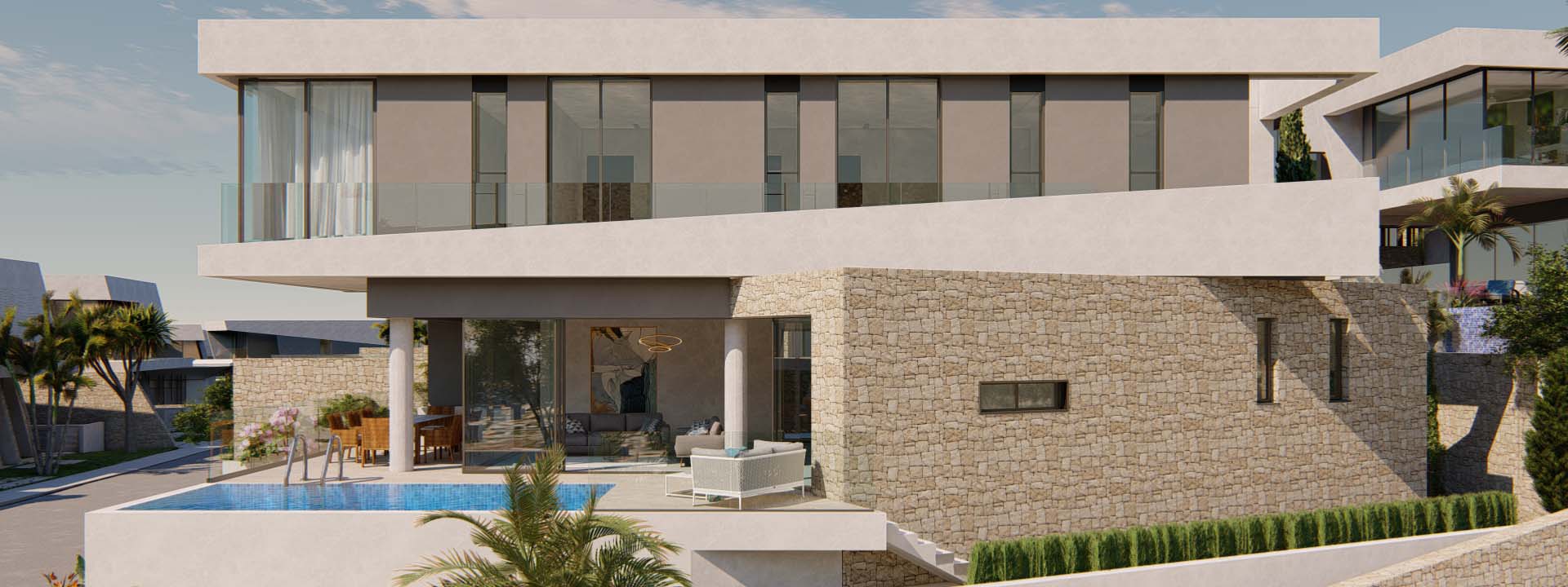 The View Limassol Type J2 V45 Left Site View