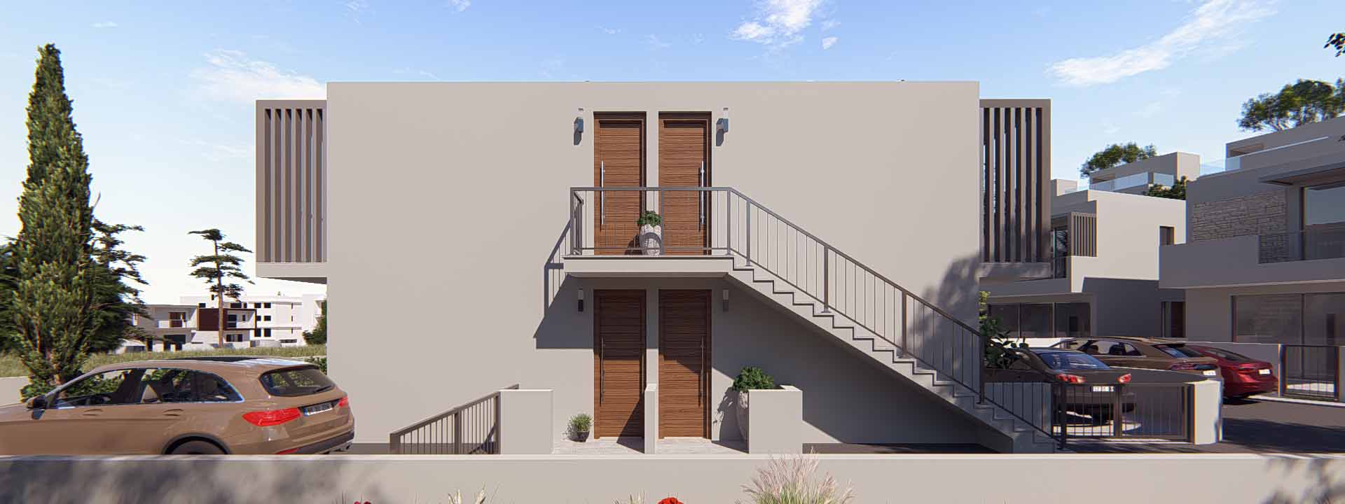 0 3.6 Block A  Apartments Front Site