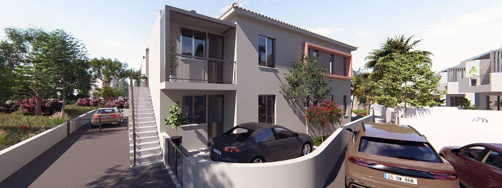 0 3.8 Block A  Apartments Right Site