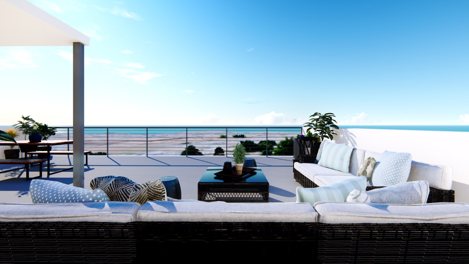 Petridia E v3 Plot 4 Roof Garden